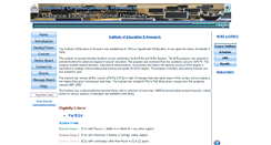Desktop Screenshot of ier.degu.edu.pk